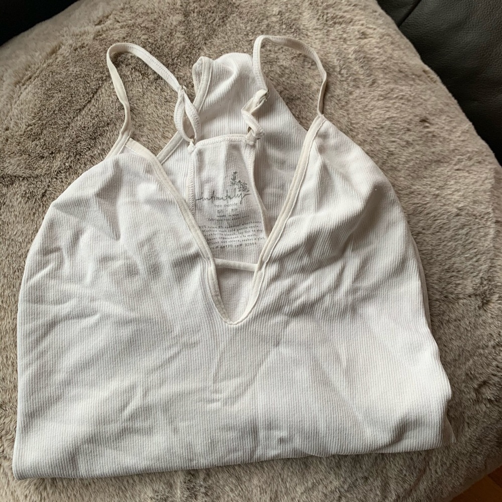 Free people white bodysuit